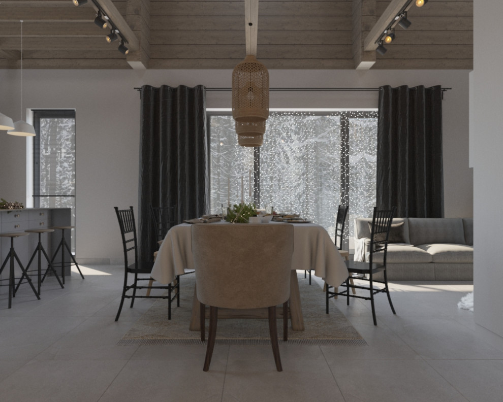 Дизайн-проект частного дома в подмосковье