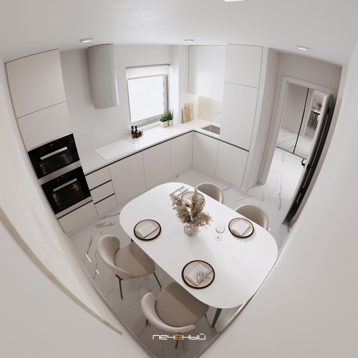 2022 Дизайн 5-комнатной виллы «Du cup duplex» в Ницце на Лазурном берегу