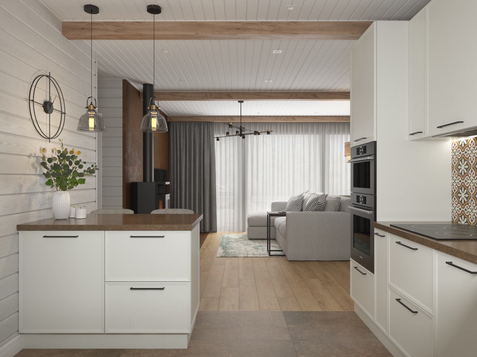 Дизайн-проект каркасного дома