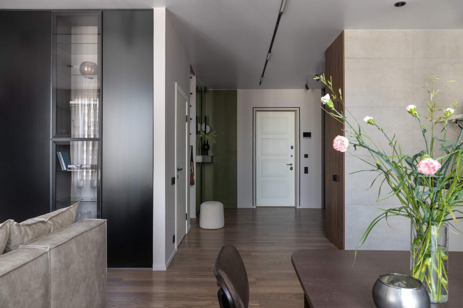 Кухня-гостиная из проекта ЖК Савин Хаус