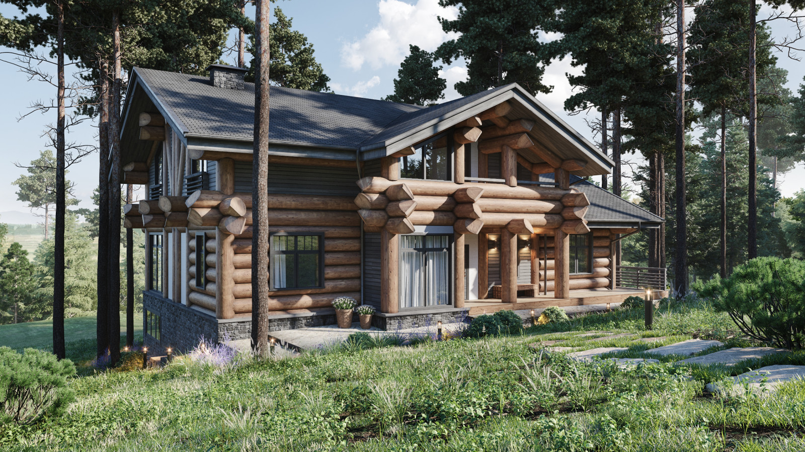 Трогательный дом с брутальным характером