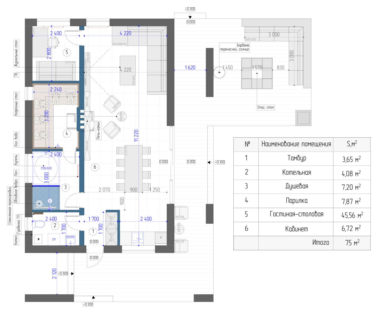 Дизайн-проект экстерьера дома 1