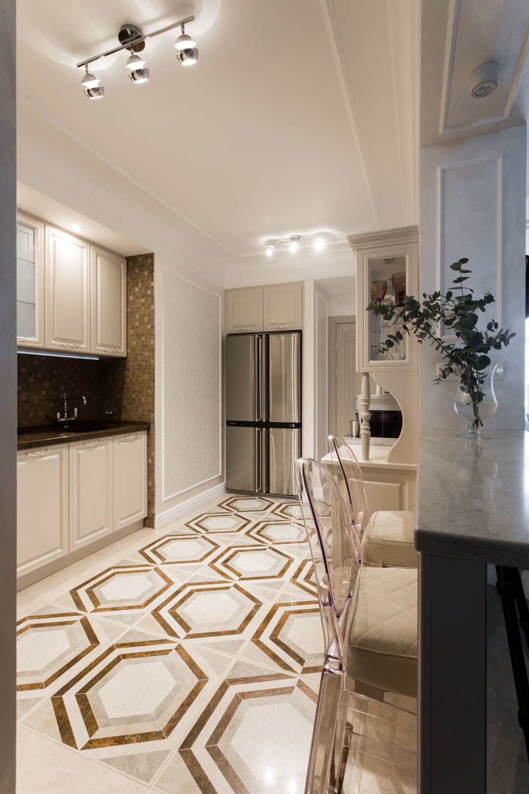 Интерьер в цвете экрю-гармония внутреннего мира. Квартира 7