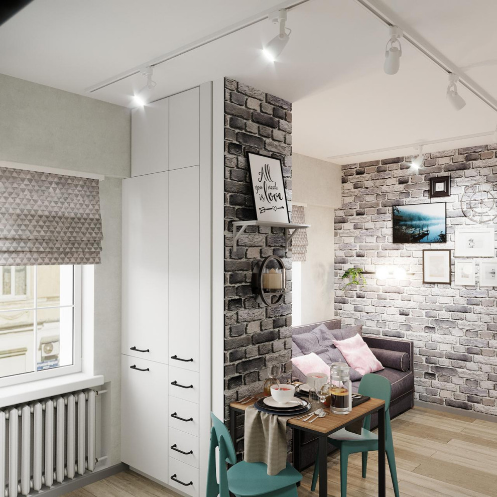 Проект квартиры площадью 32 кв.м.