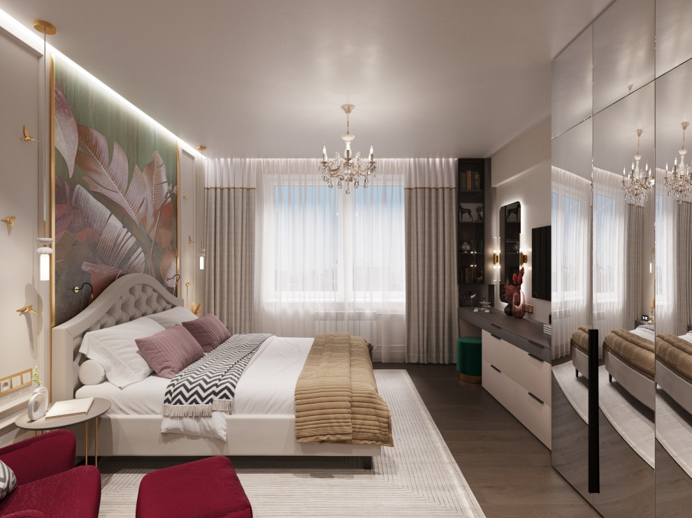 Дизайн проект квартиры 90 м2 с детской комнатой