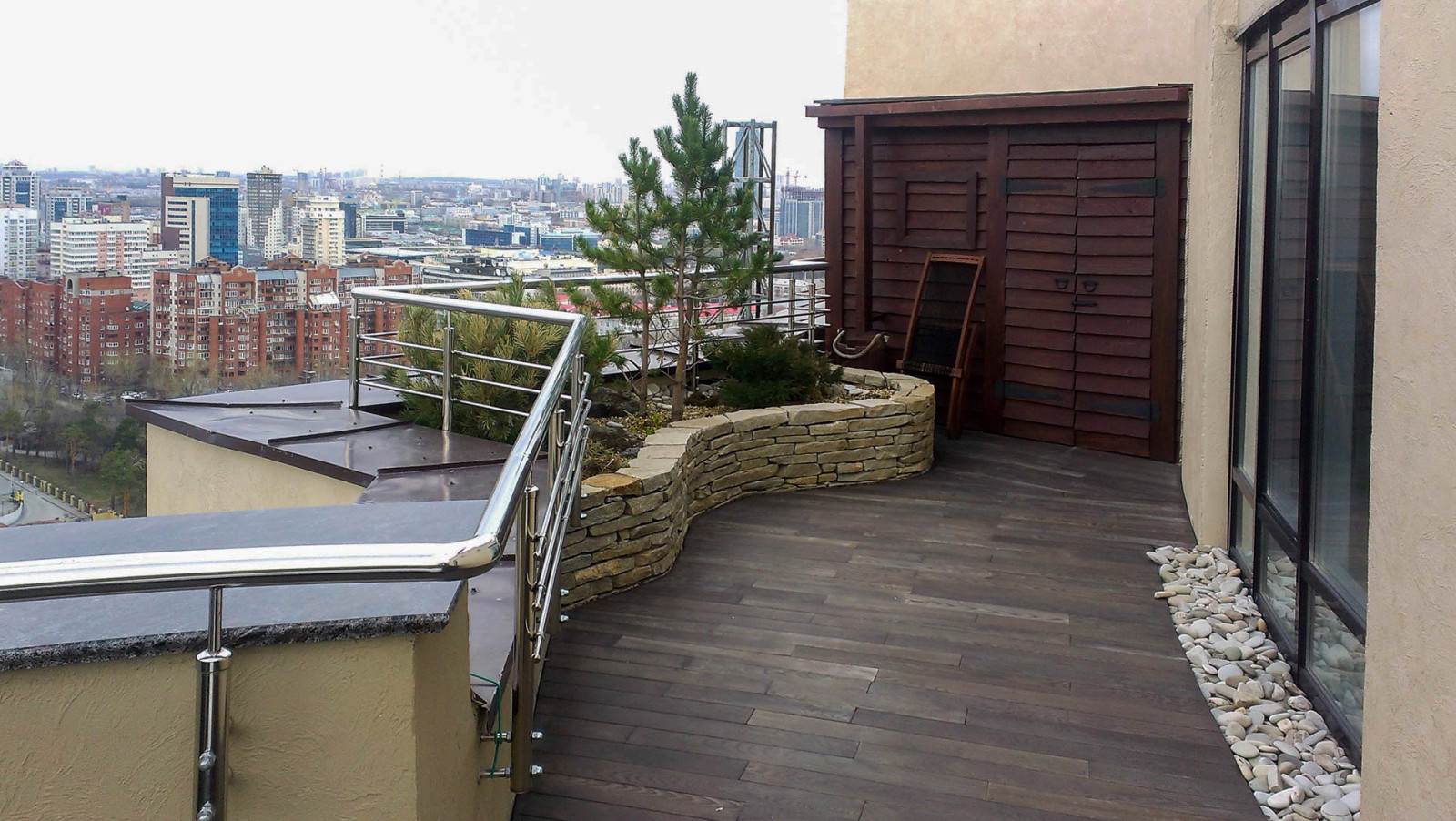 Озеленение террас