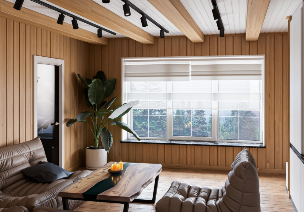 Обложка проекта: Дизайн интерьера бани 80 м²