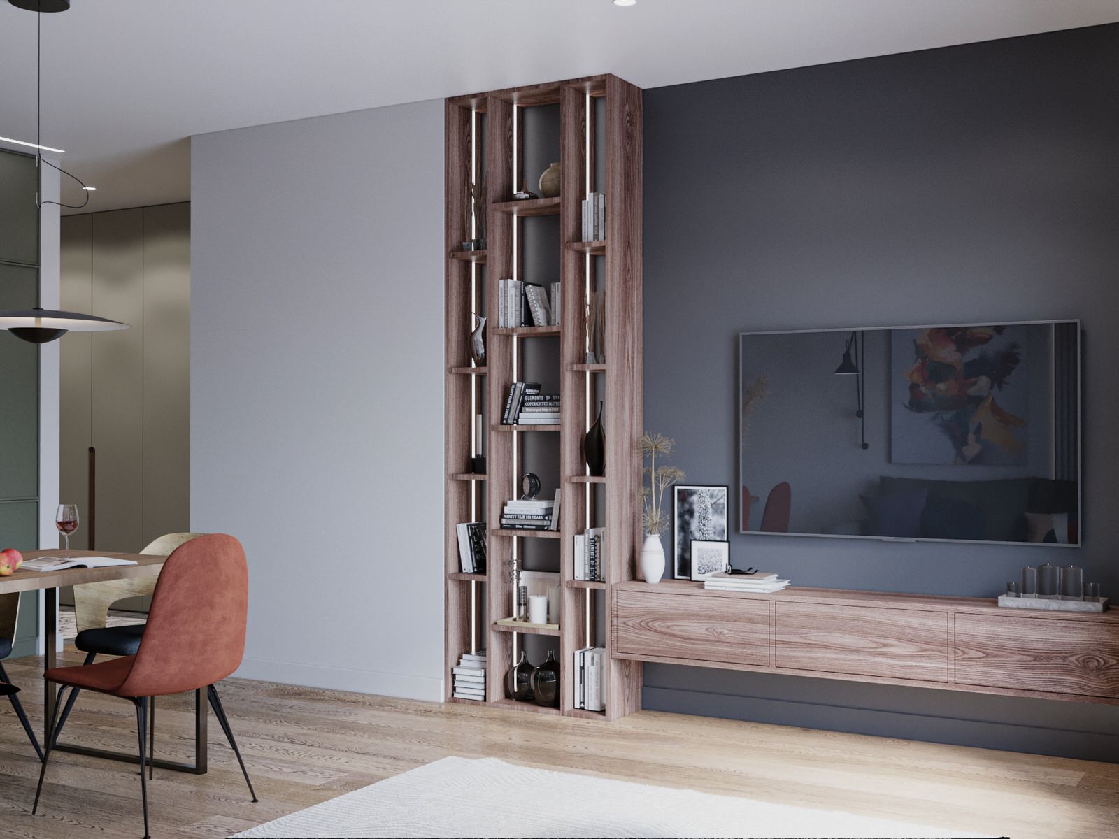 Трёхкомнатная квартира для семьи с двумя детьми в ЖК Академика Павлова