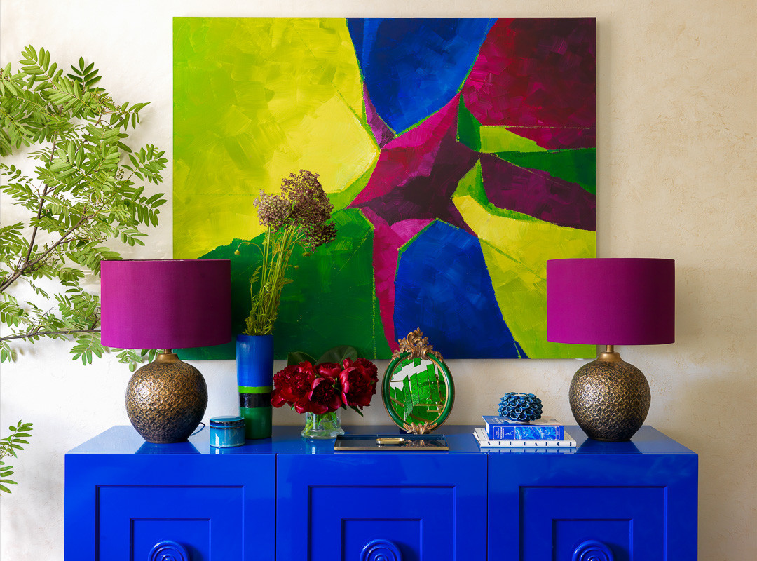 Яркая квартира дизайнера