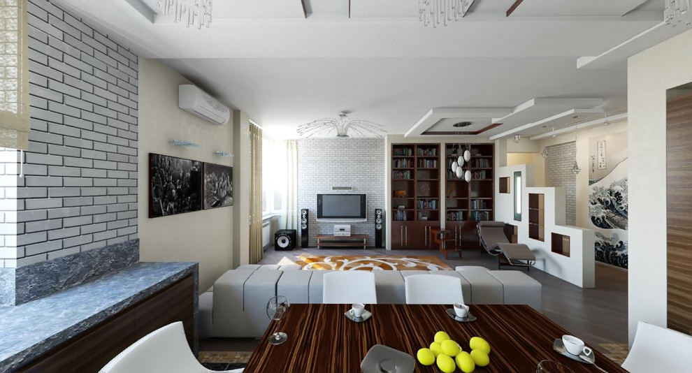 Лофт в Московской квартире.