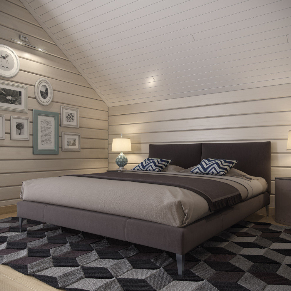 Загородный дом из клееного бруса