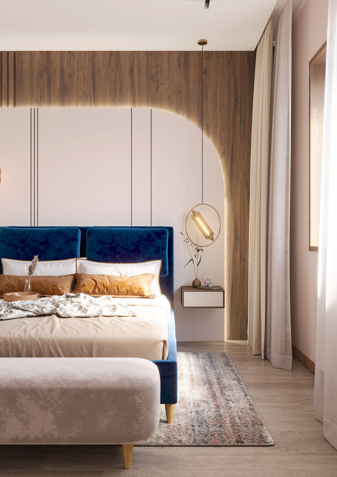 Дизайн интерьера дома в Новофедоровском