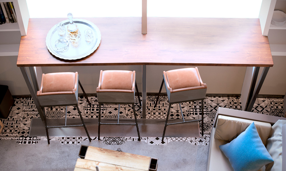 Необычный лофт для необычной семьи