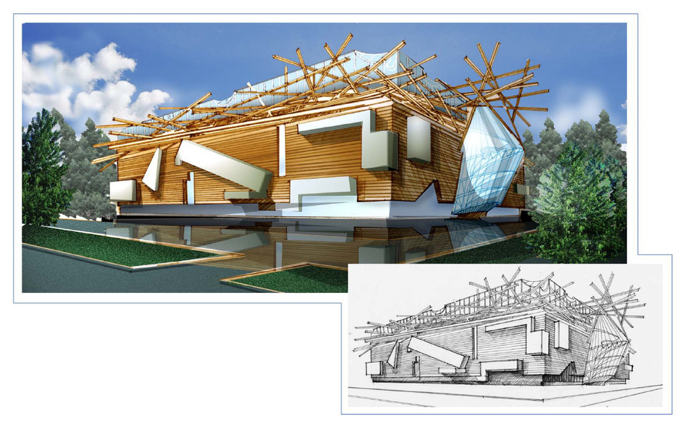 Эскизы - архитектура