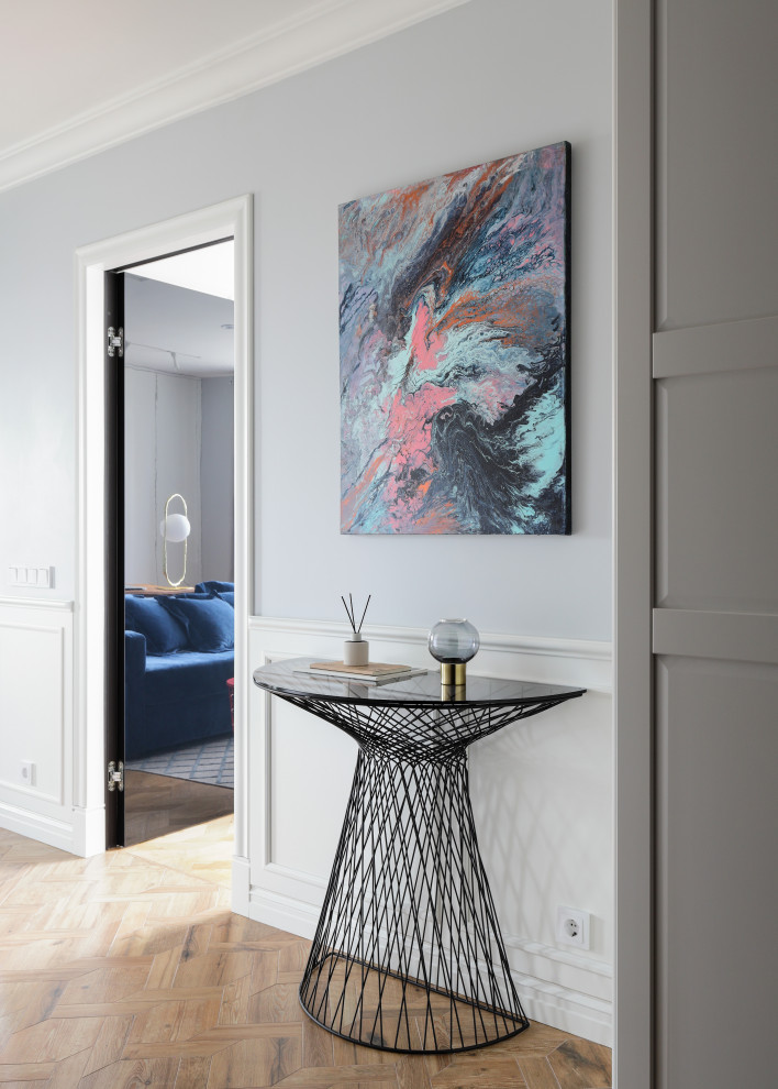 Chic interior for young couple