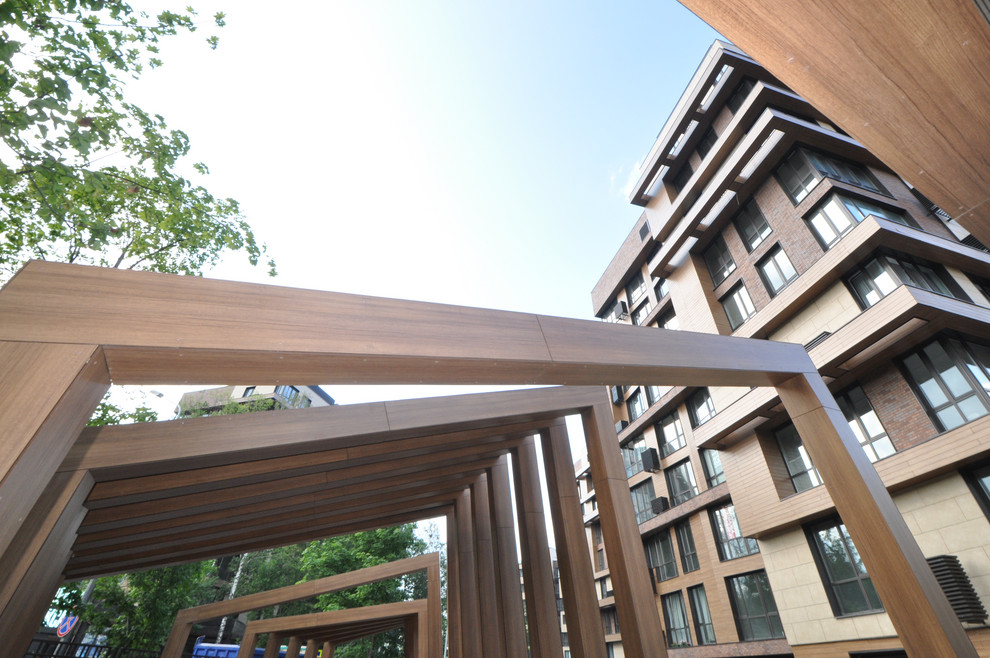 БЕСЕДКА. ЖК ОЛИМПИЙСКАЯ ДЕРЕВНЯ. НОВОГОРСК