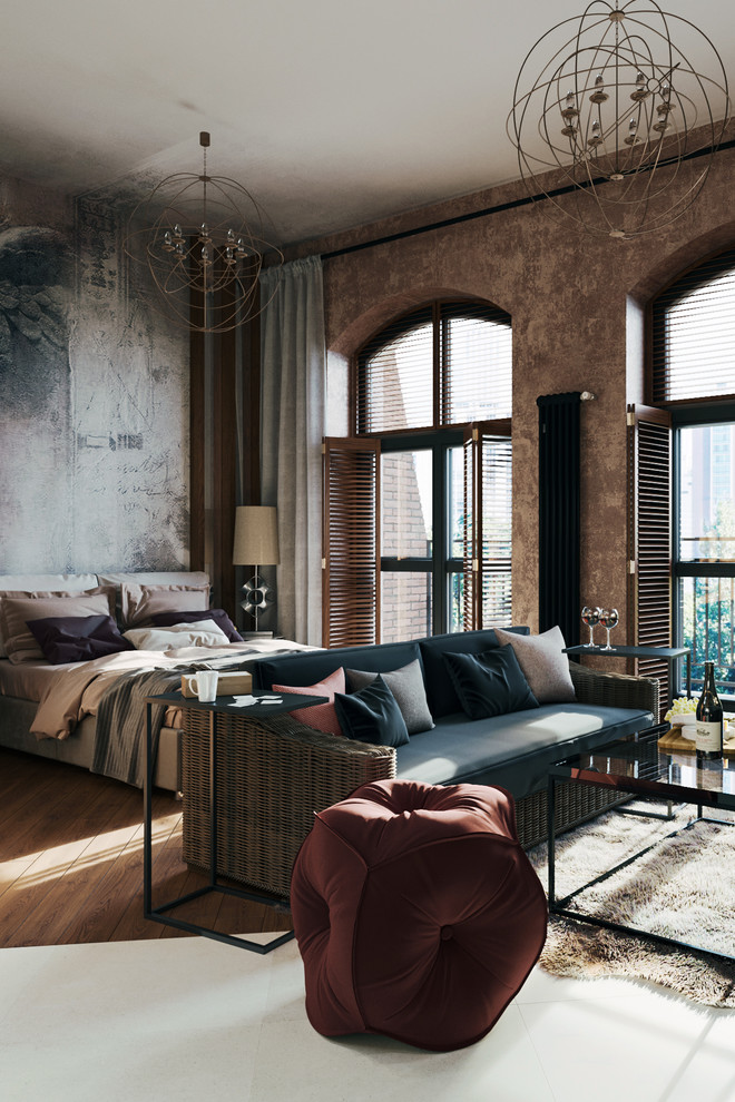 Интерьер студии 40 кв.м. Italian Loft