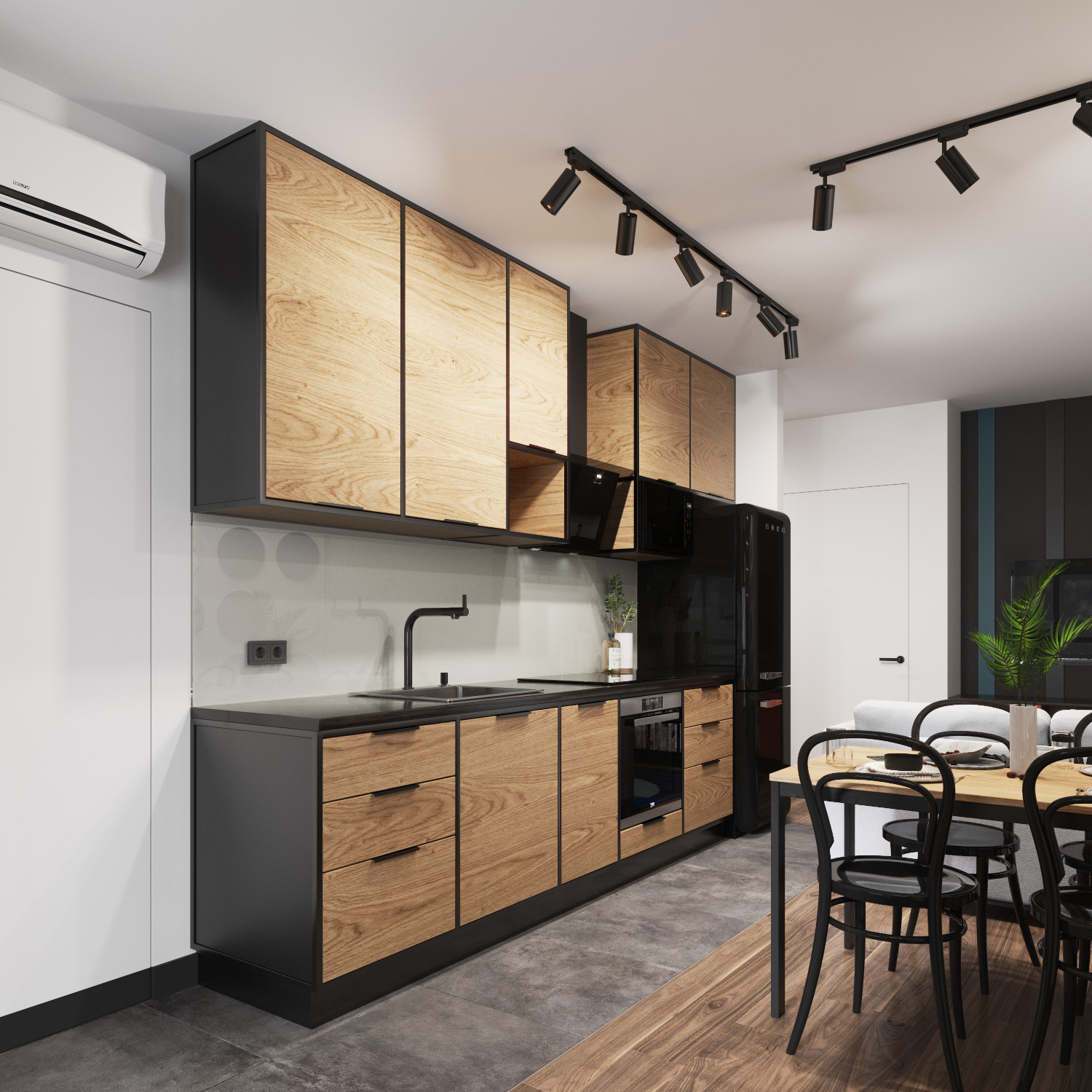 Кухня-гостиная