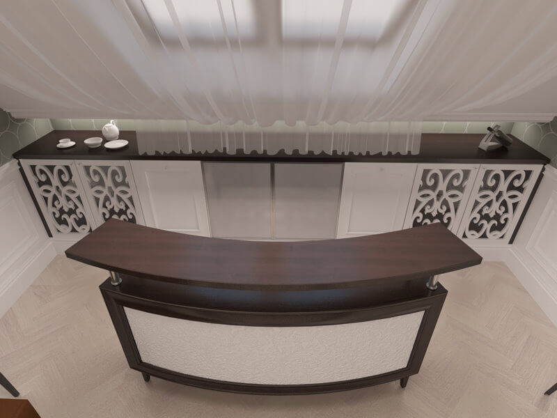 Блок-секция в стиле современная классика