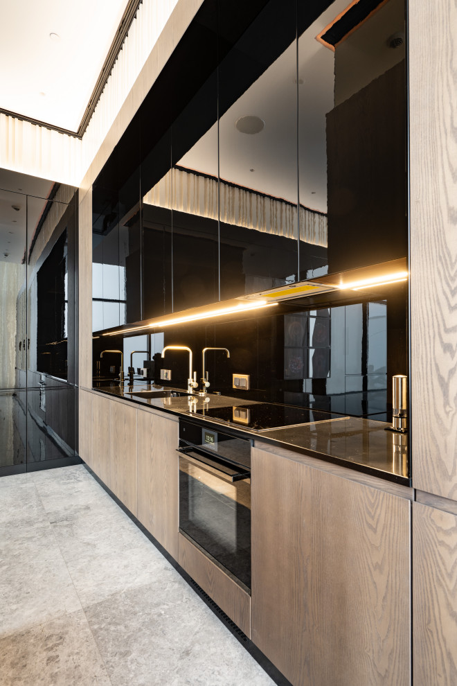 Мебель из шпона для кухни