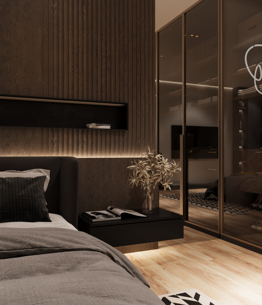 Спальня в современном стиле