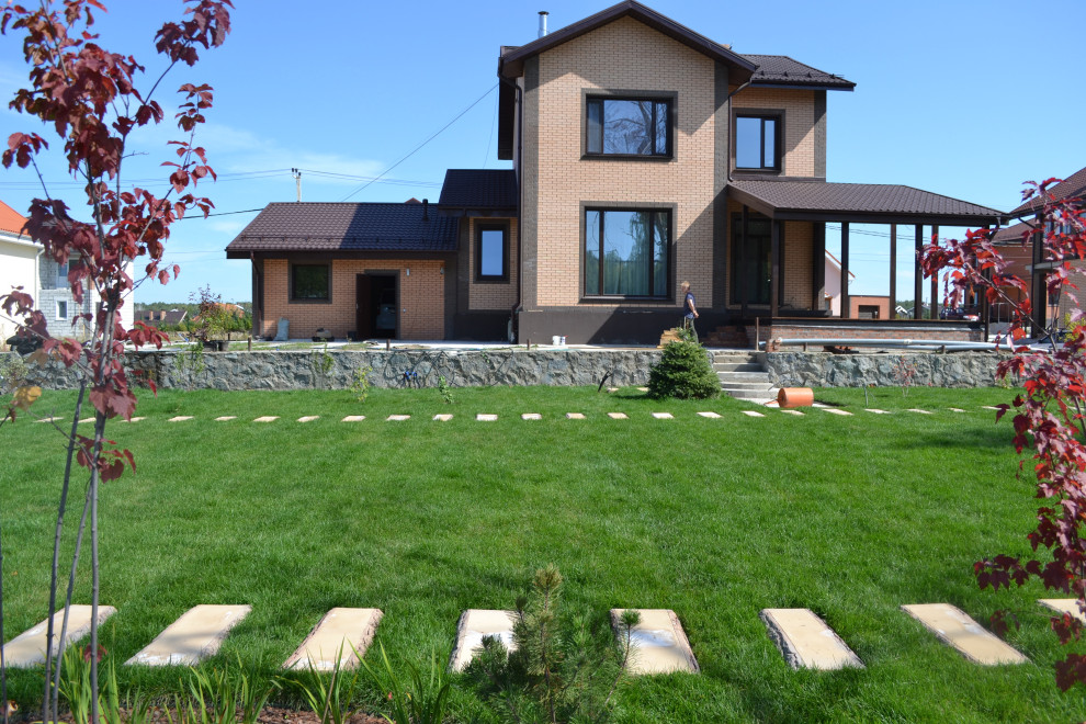 Современный сад в Академгородке