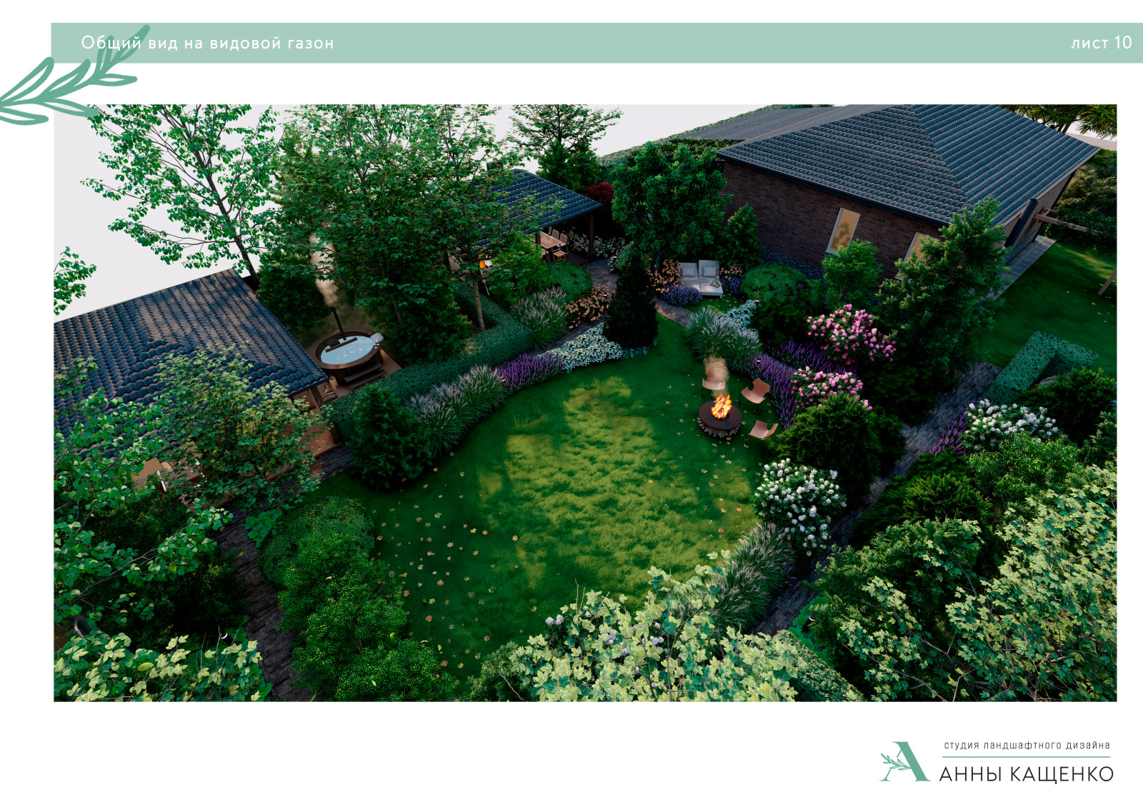 Проект сада "Южная ночь"