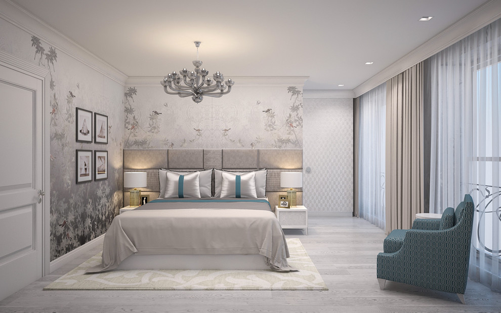 Двухуровневая квартира. Современный АР Деко