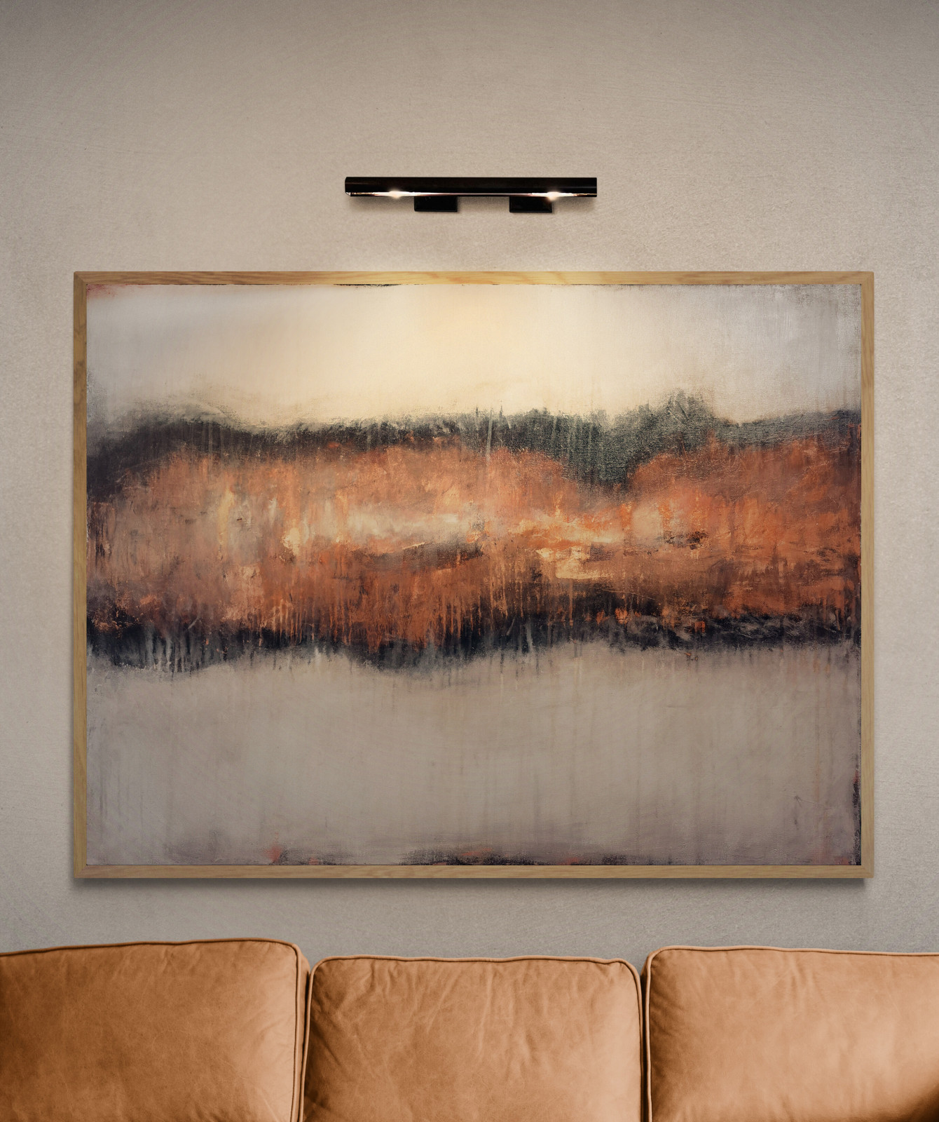 Абстрактные картины в интерьере_1