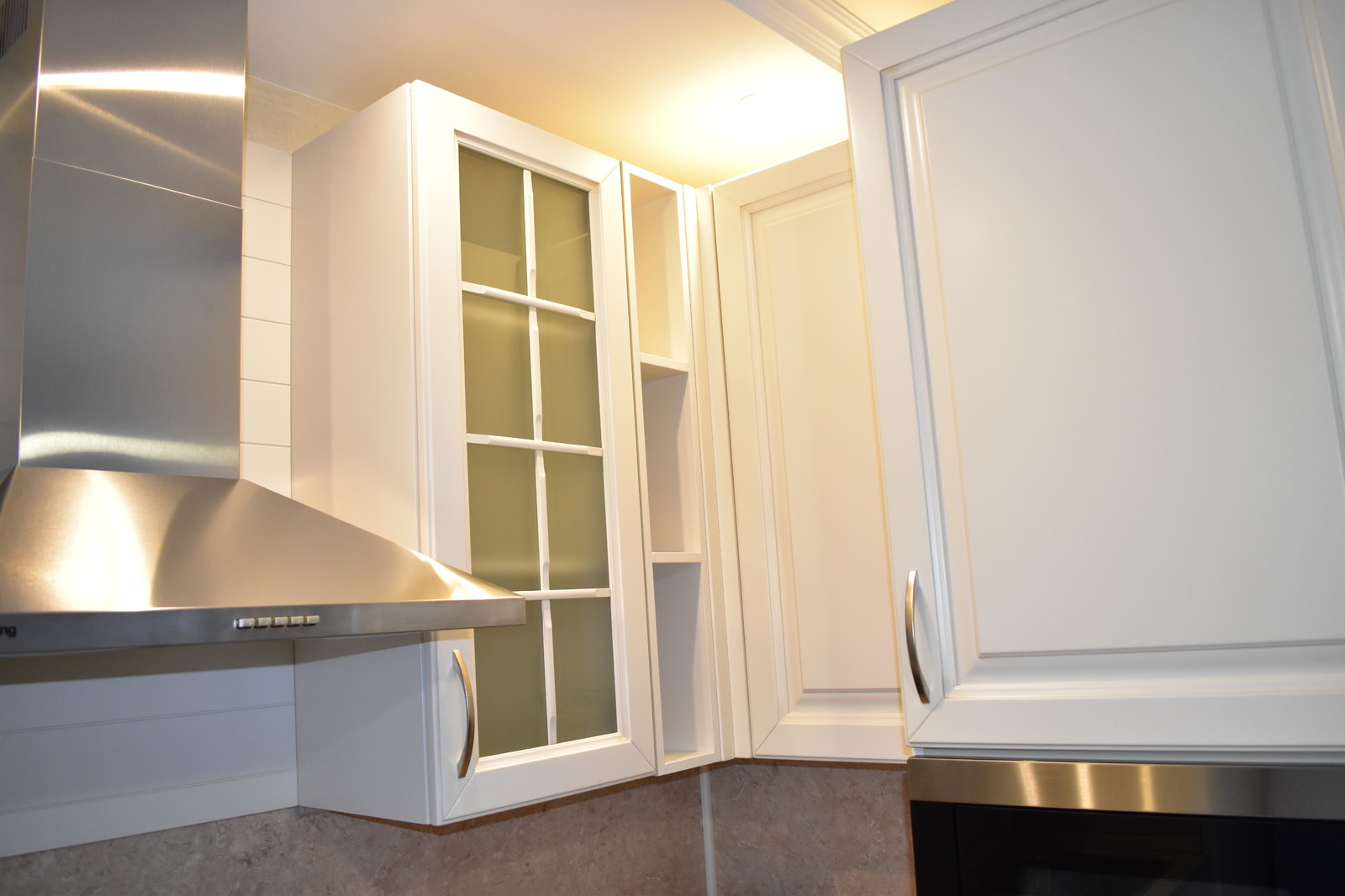 Кухня из массива бука, модель ЭКО