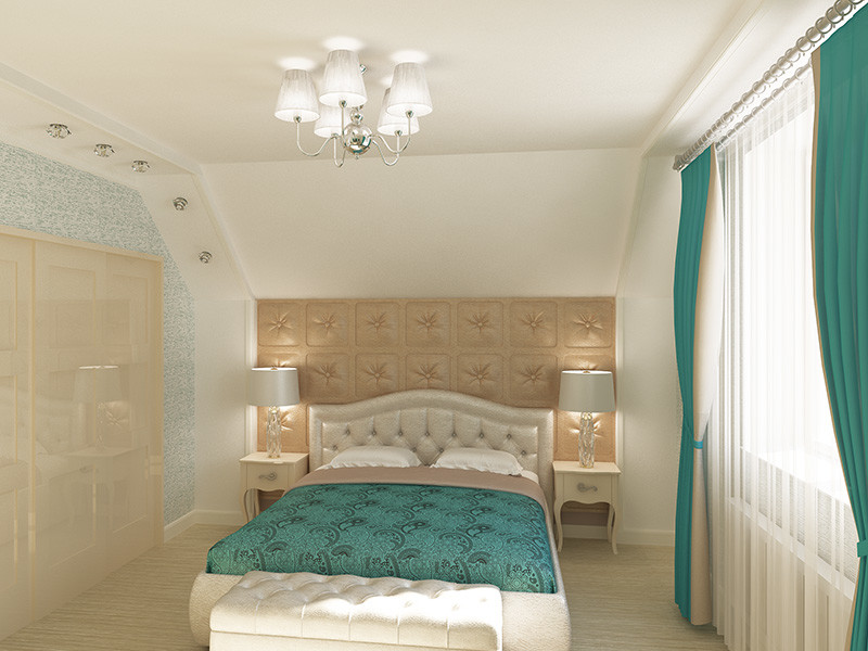 Спальня в стиле современной классики