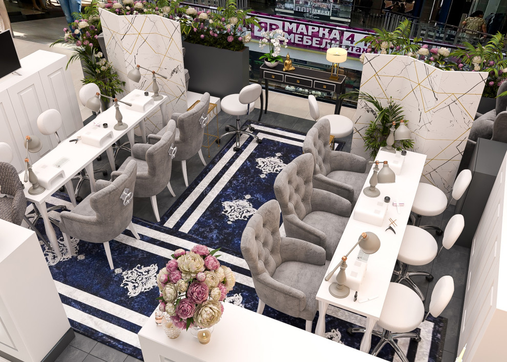 Обложка проекта: Салон маникюра в торговом центре