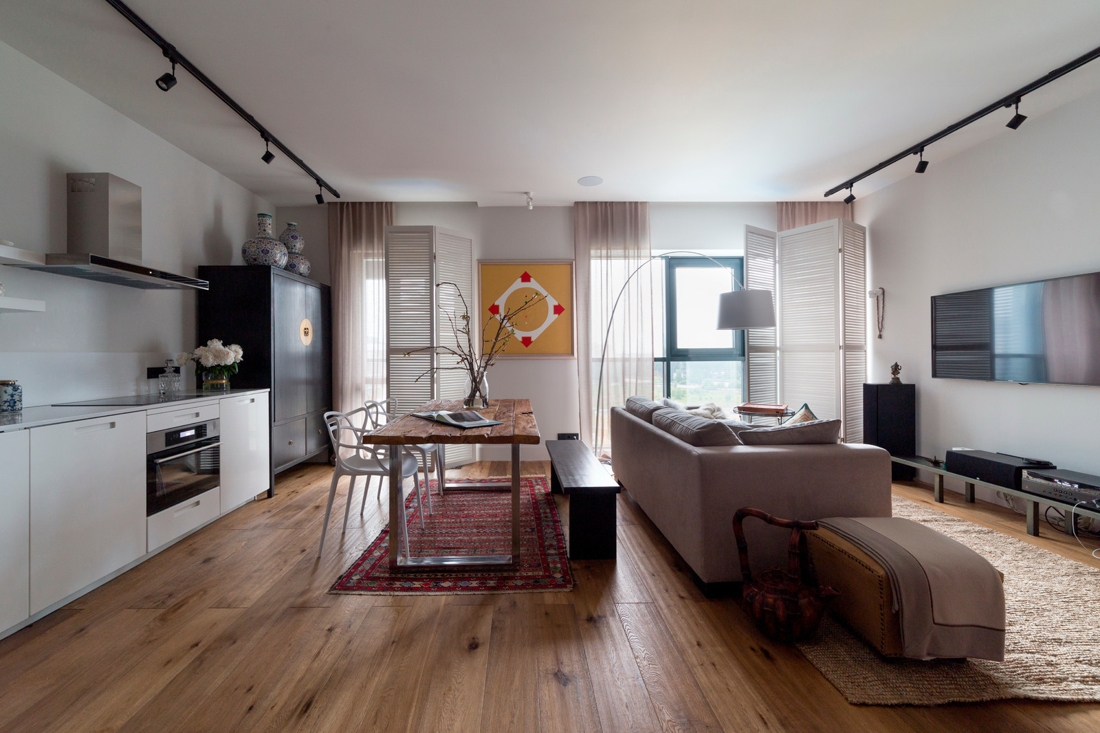 Квартира с этническими мотивами