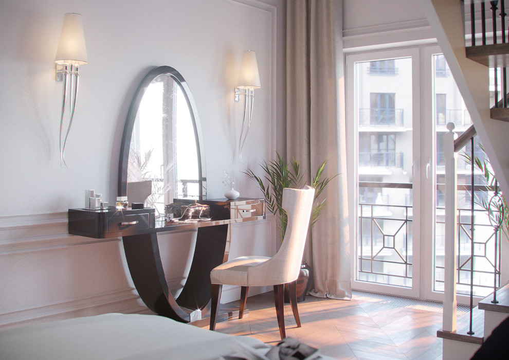 3х уровневая квартира в стиле современная классика