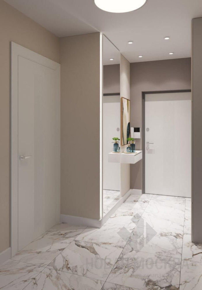 Дизайн-проект двухкомнатной квартиры 67 кв.м в Солнцево