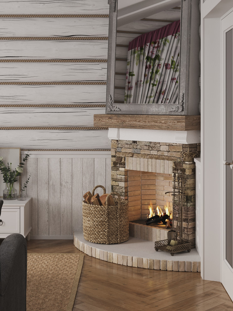 Бревенчатый дом в Кашино