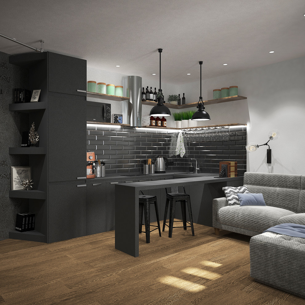 Гостиная -кухня