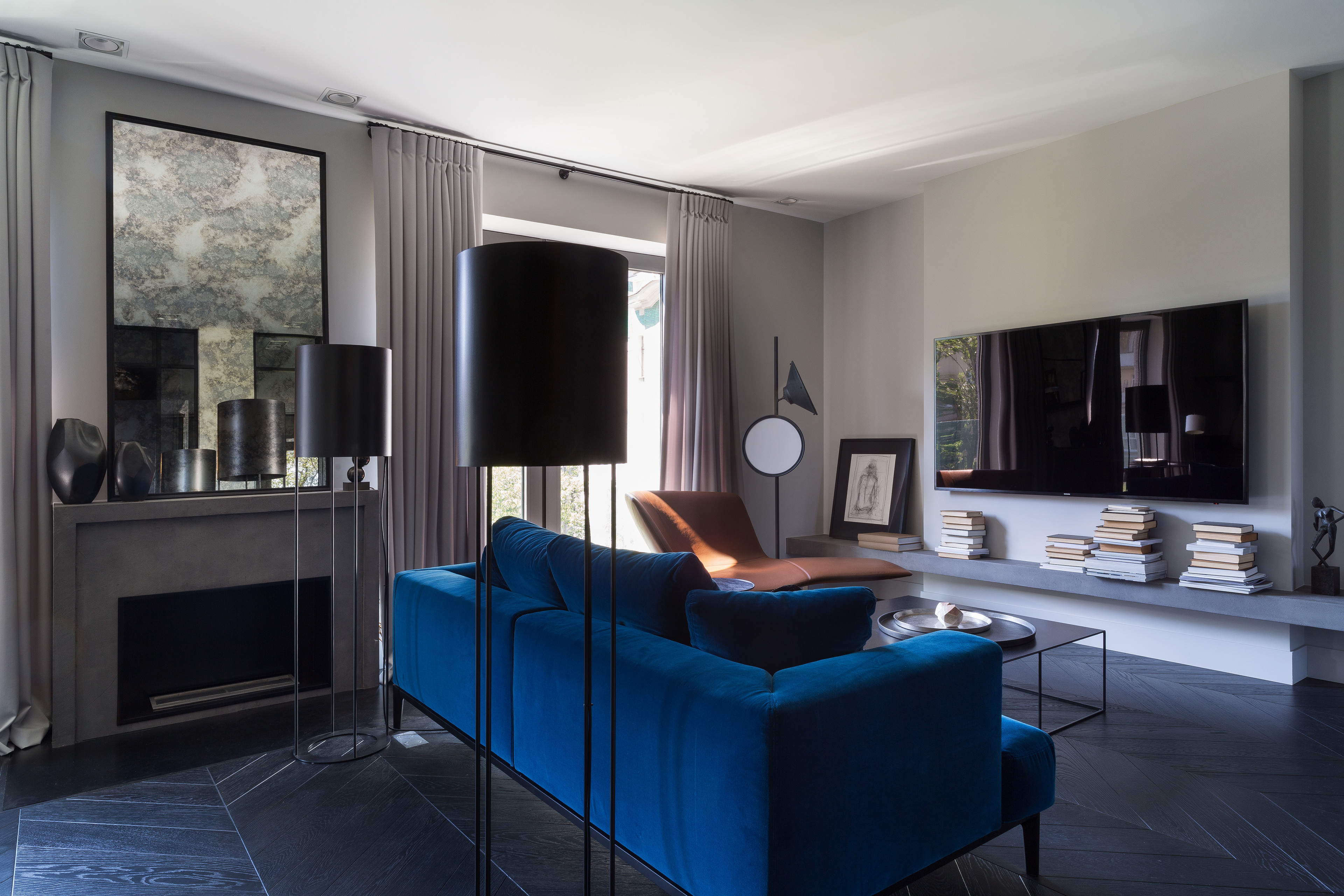 Houzz тур: Апартаменты, наполненные современным искусством