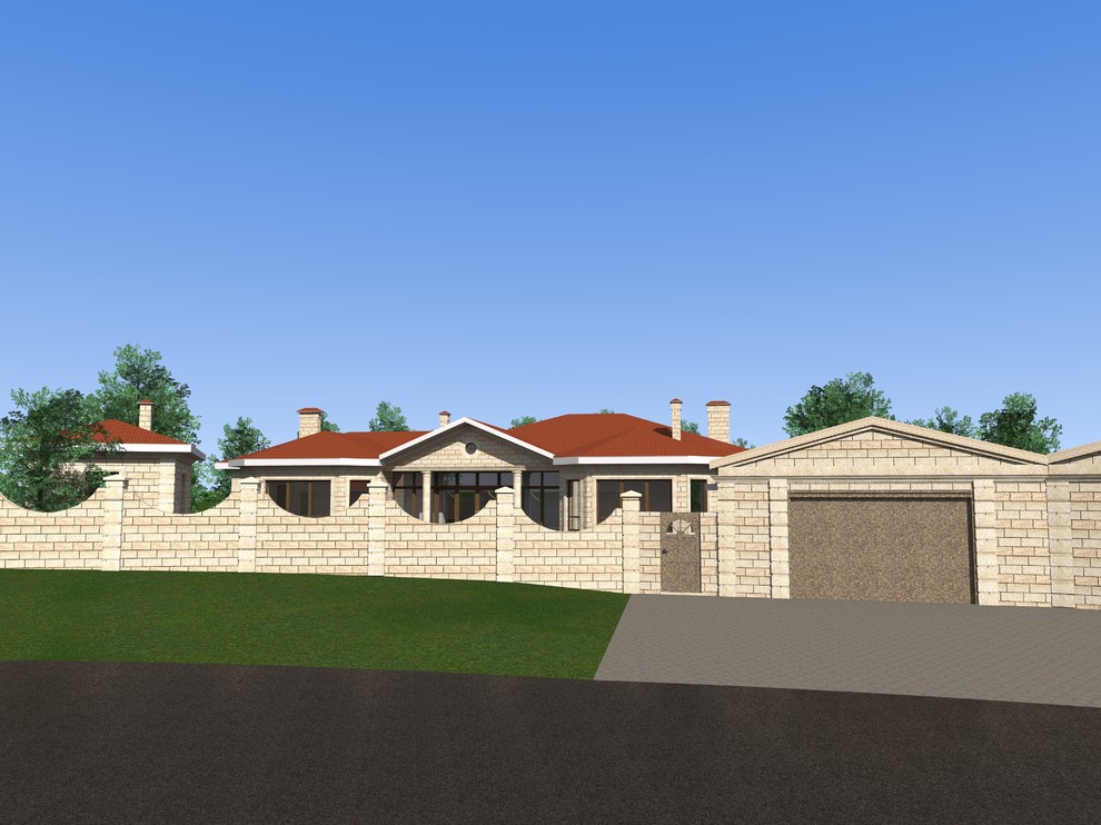 Дом в средиземноморском стиле "Майя" + комплекс сооружений