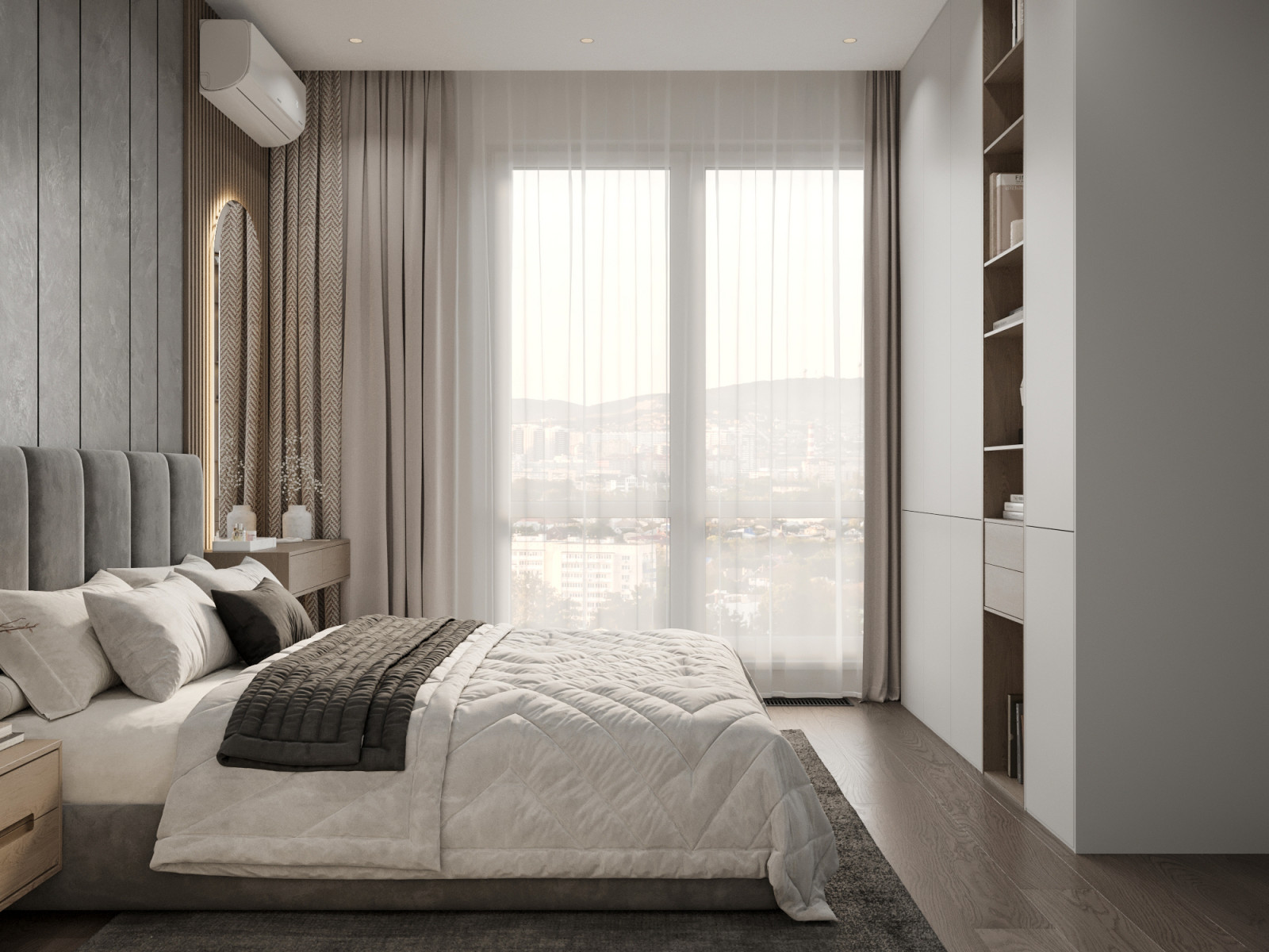 Современный ремонт квартиры 43 м² в Москве