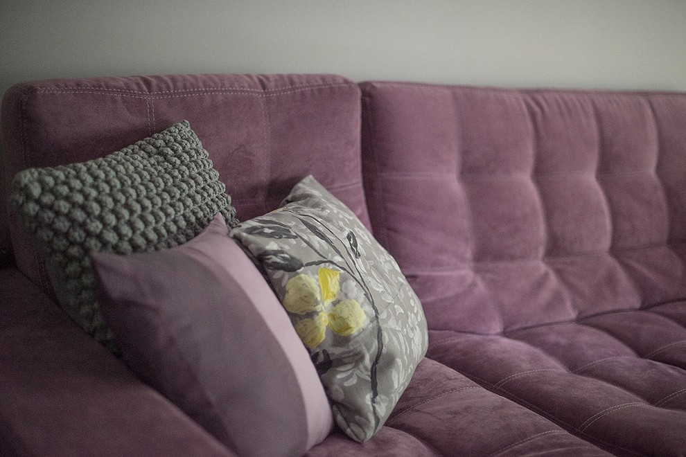 Наши пуфы в интерьере1