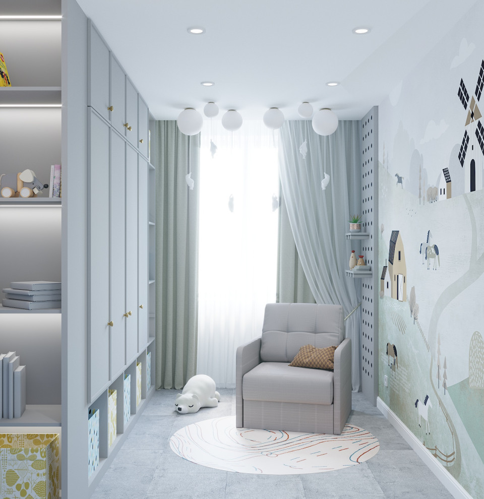 Дизайн проект квартиры 80М2, ЖК Алые паруса