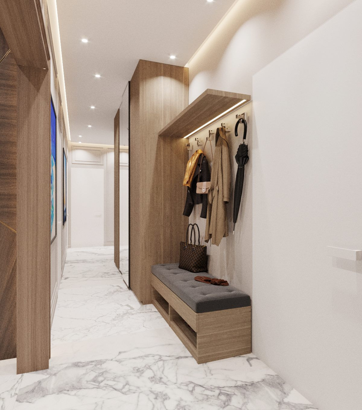 Дизайн-проект квартиры в ЖК Лаванда в Симферополе