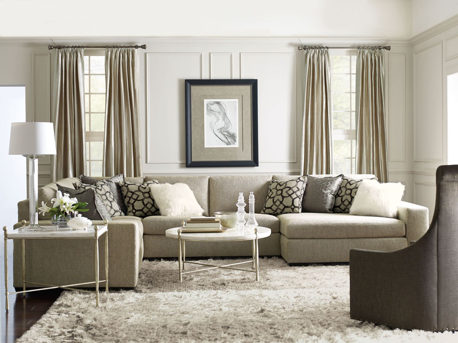 Гостиные в американском стиле