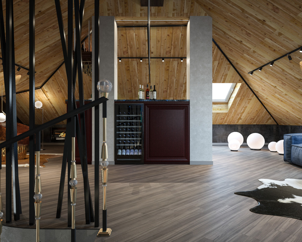 Обложка проекта: Мансарда 100 кв.м