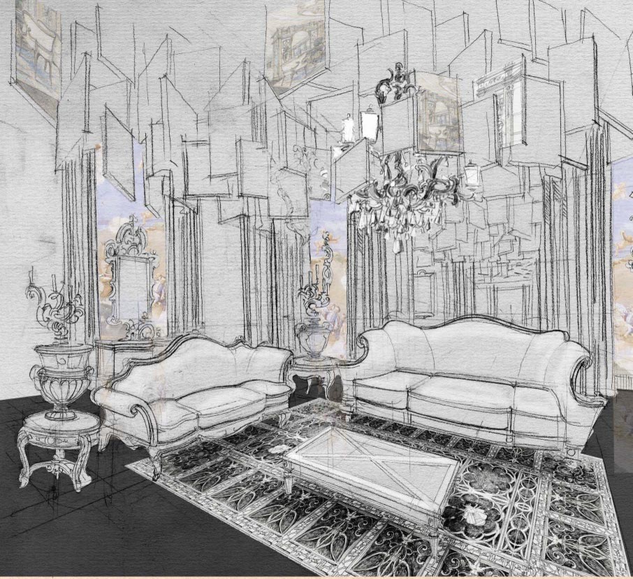 Эскизы - дизайн интерьера