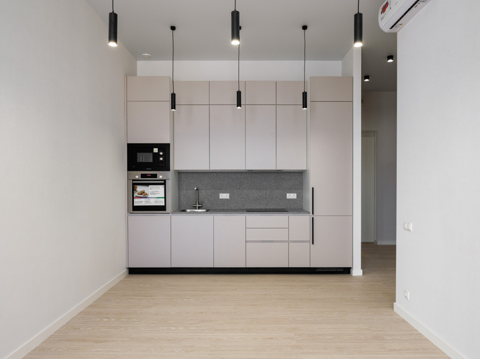 однушка в светлых тонах