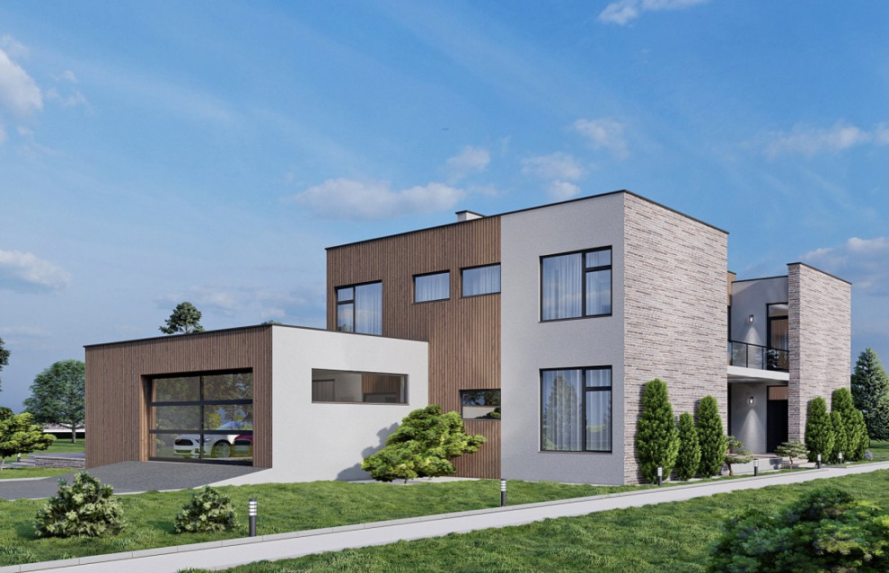 Rg1569 - Двухэтажный дом со спортзалом, кабинетом и бильярдной