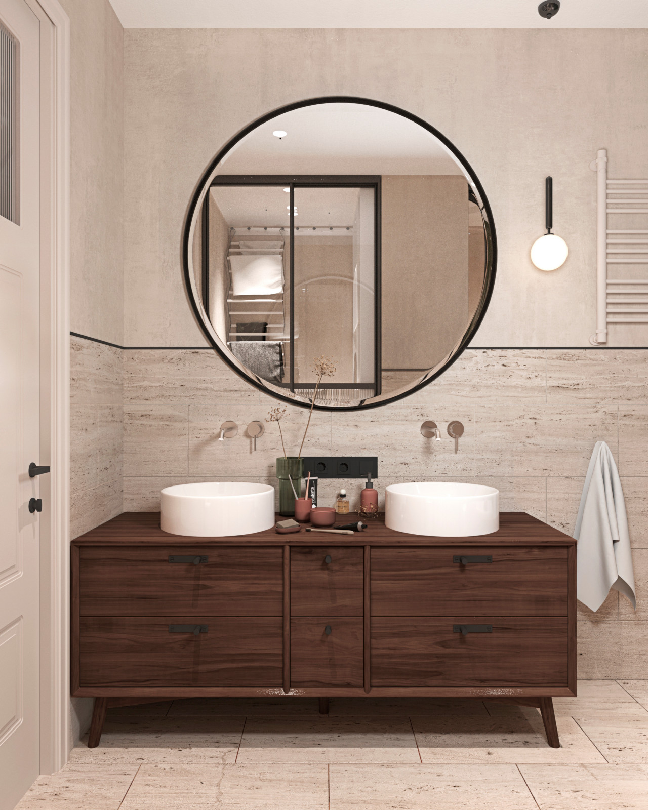 Квартира c элементами mid-century