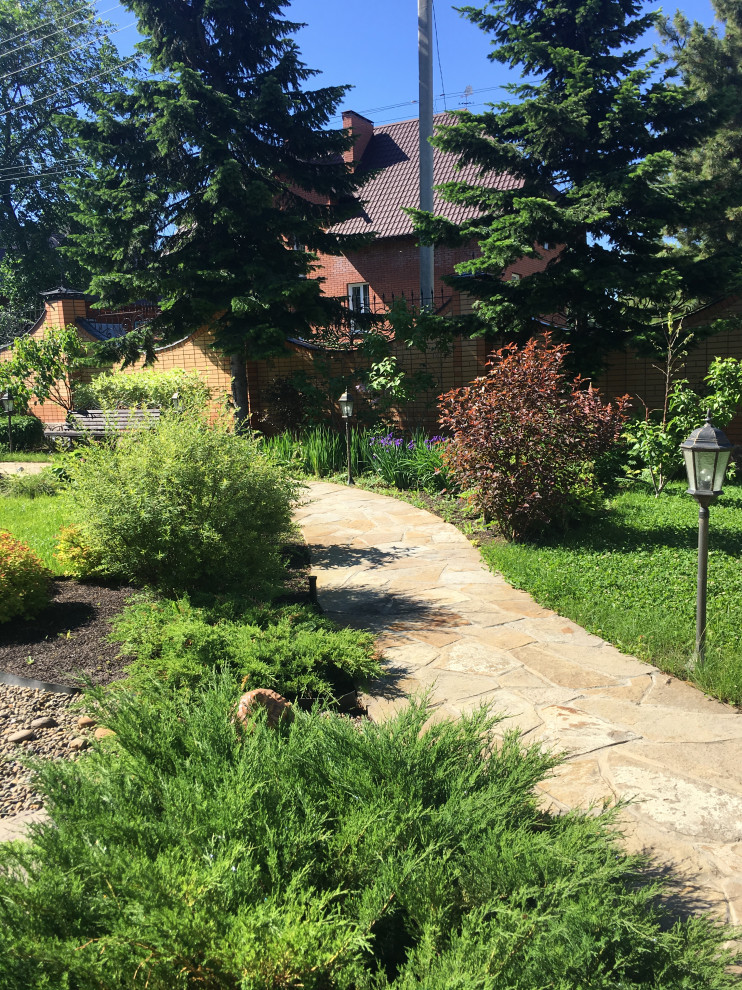 Ландшафтный дизайн участка 8,5 соток.